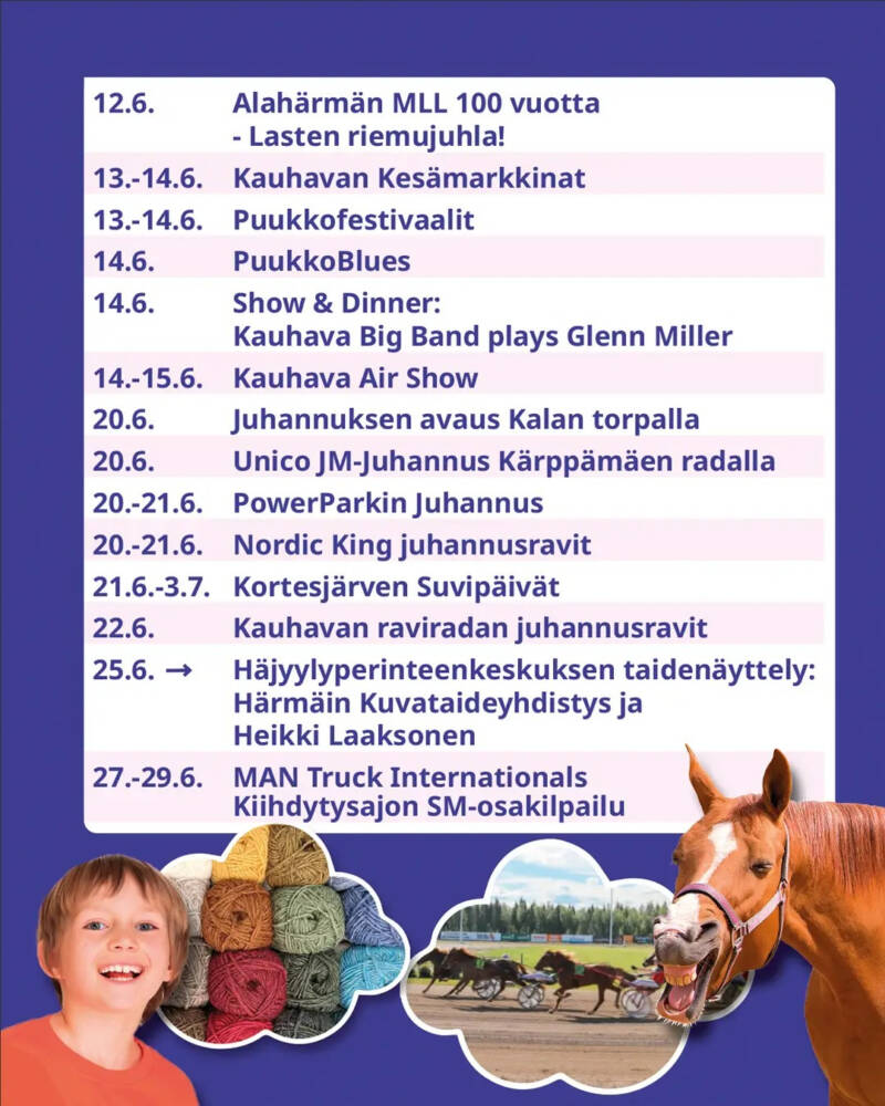 Kesätapahtumat 2