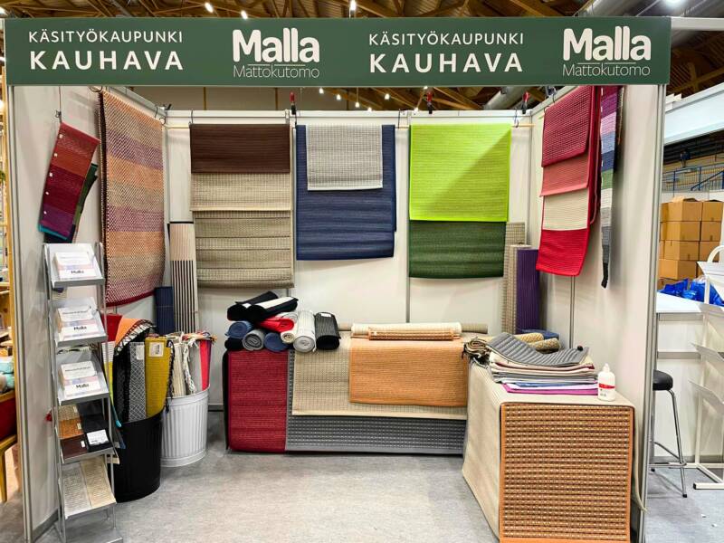 Mallan esillepano Käsityökaupunki Kauhava.