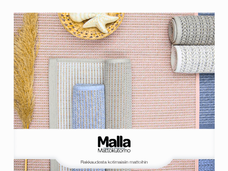 Mallan mattoja.