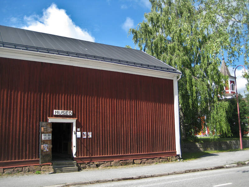Markin museon sisäänkäynti.