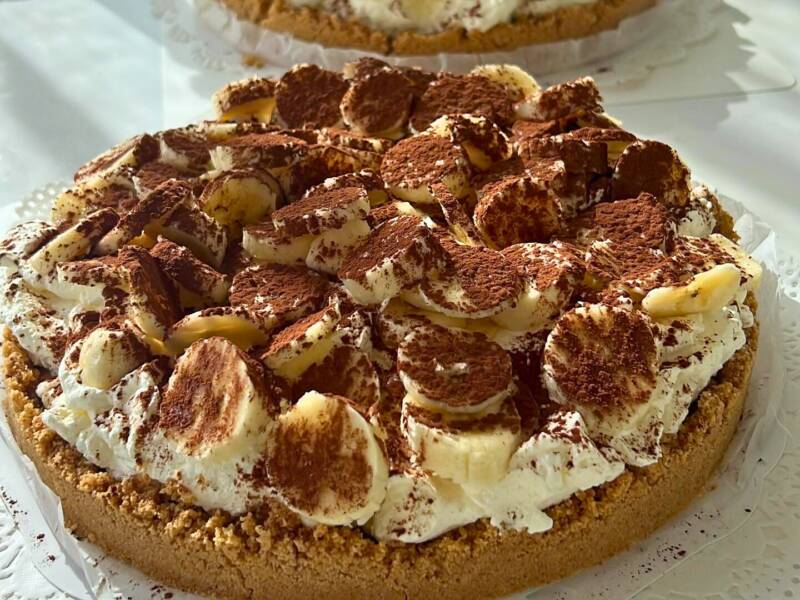 Hanna-Täti Banoffee kakku.