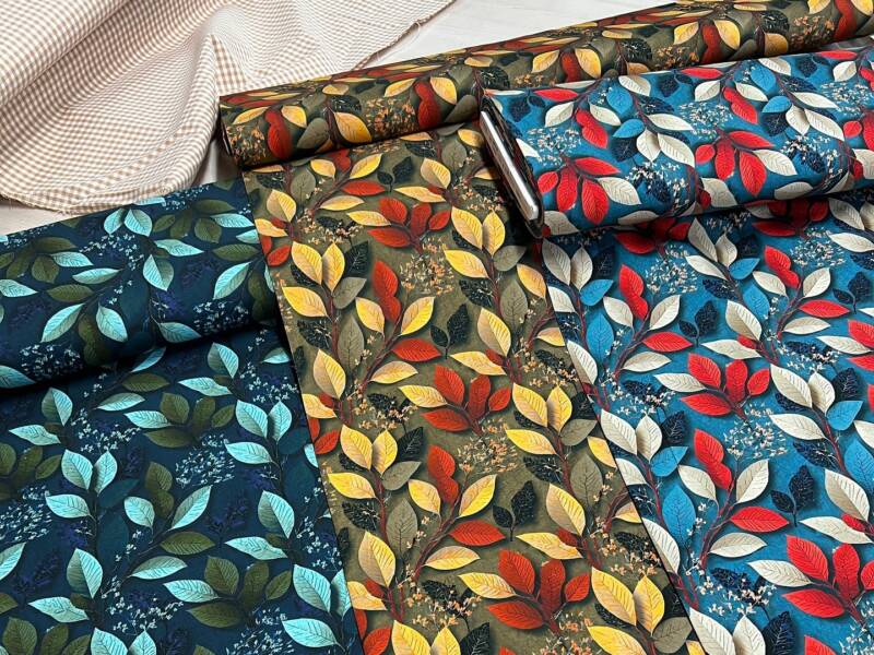 Beautiful fabrics.