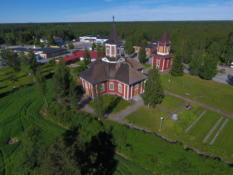 Kortesjärven kirkko.