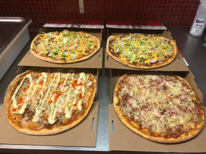 Pizzeria Bulut pizzoja.