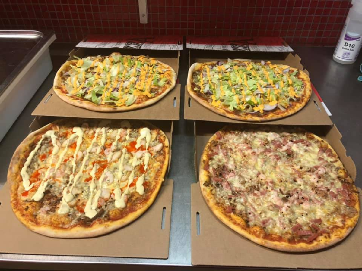 Pizzerai Bulun pizzaa.
