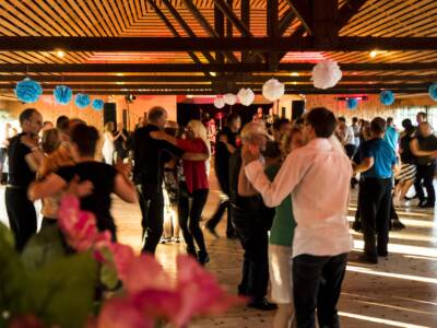 Dancing inside Rantahalli.