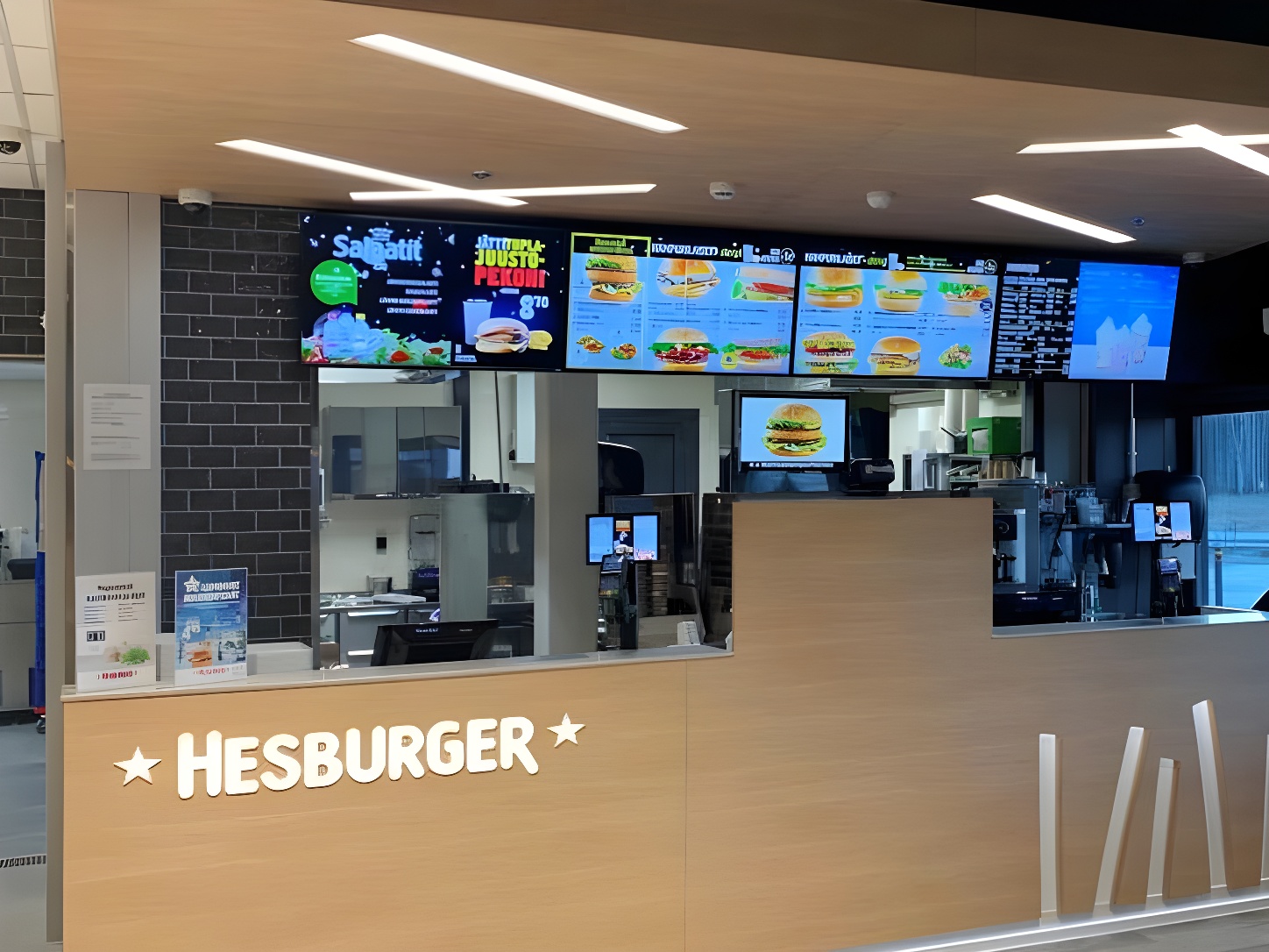 Kauhavan Hesburgerin tiski.