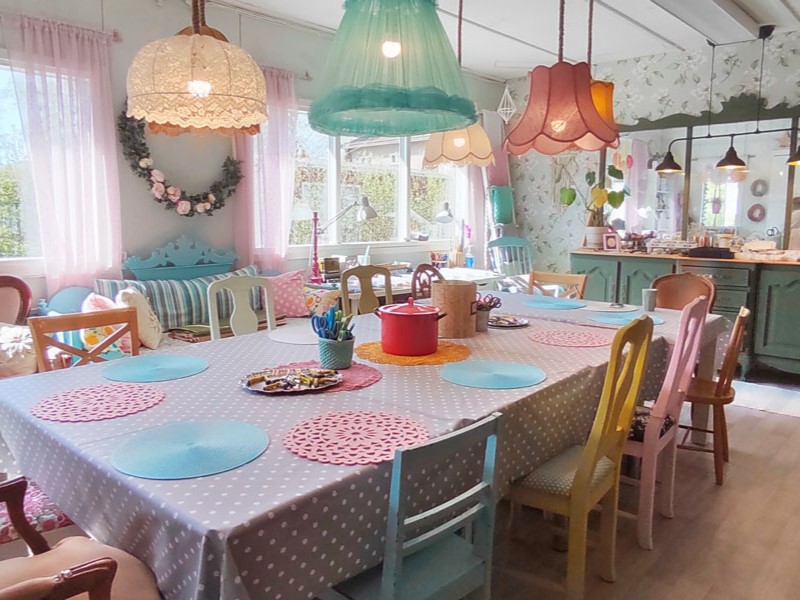 Ryhmätyötila kurssilaisille.